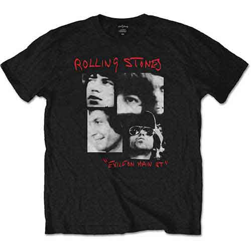 The Rolling Stones - Photo Exile | T-Shirt Black