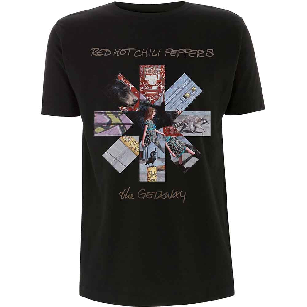 Red Hot Chili Peppers - Getaway Album Asterisk | T-Shirt Black
