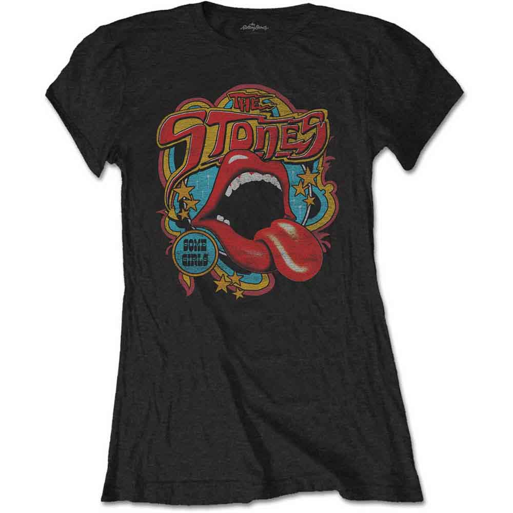 The Rolling Stones - Retro 70s Vibe | T-Shirt Black