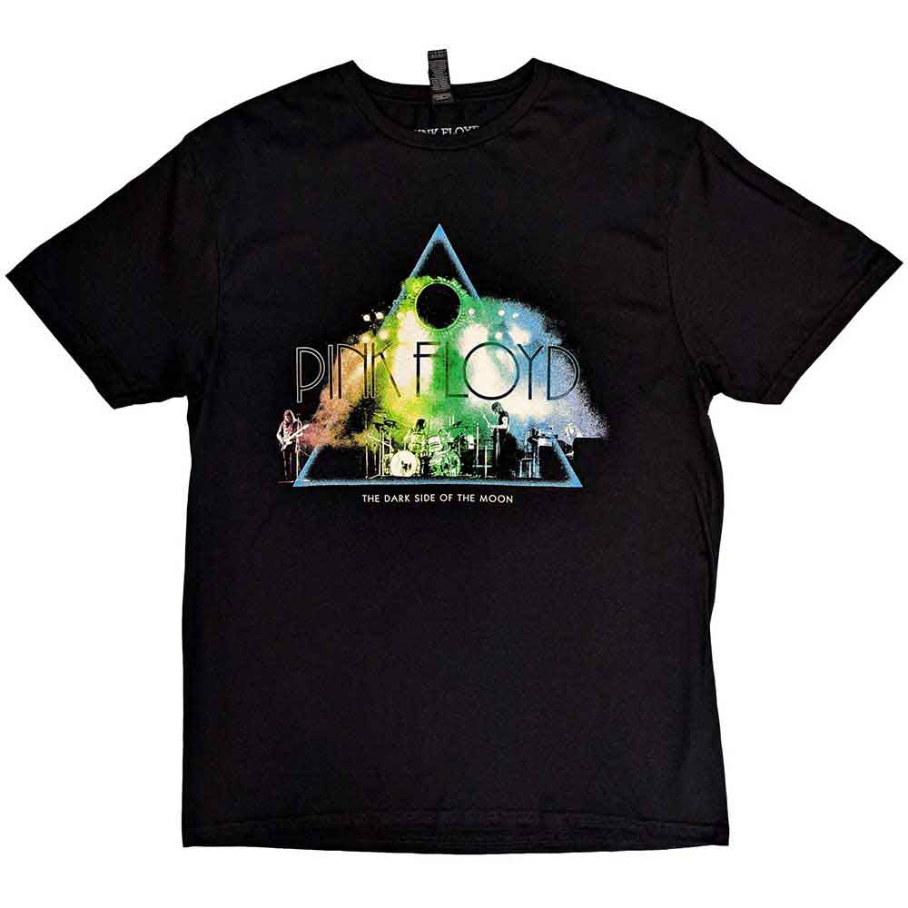 Pink Floyd - Live Band Rainbow Tone | T-Shirt Black