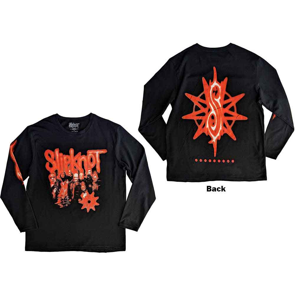 Slipknot - The End So Far Group Photo Tribal-S Nonagram | T-Shirt Black