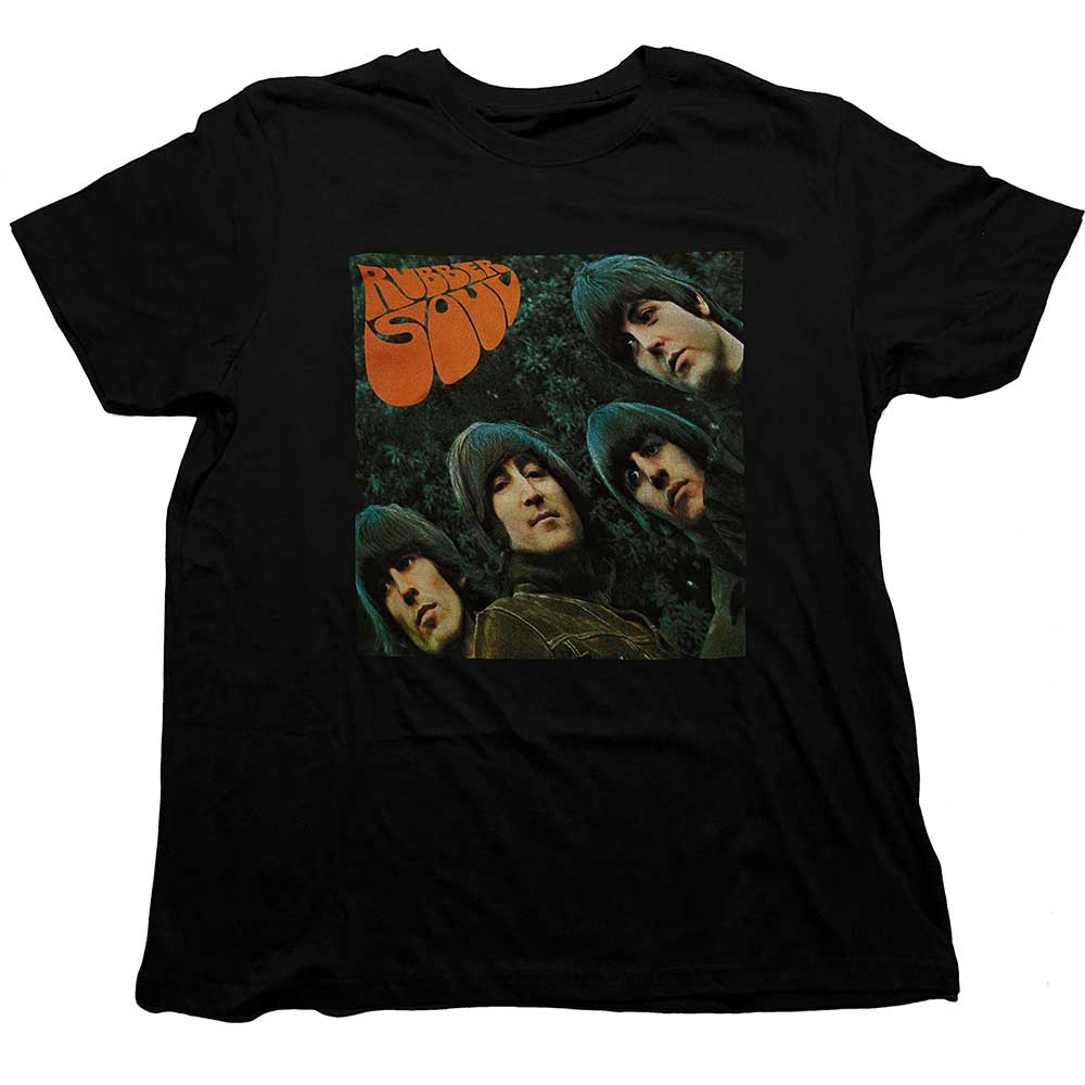 The Beatles - Rubber Soul Album Cover | T-Shirt Black