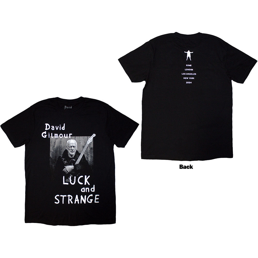 David Gilmour | Luck & Strange Portrait | Black