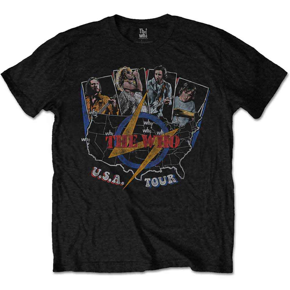 The Who - USA Tour Vintage | T-Shirt Black