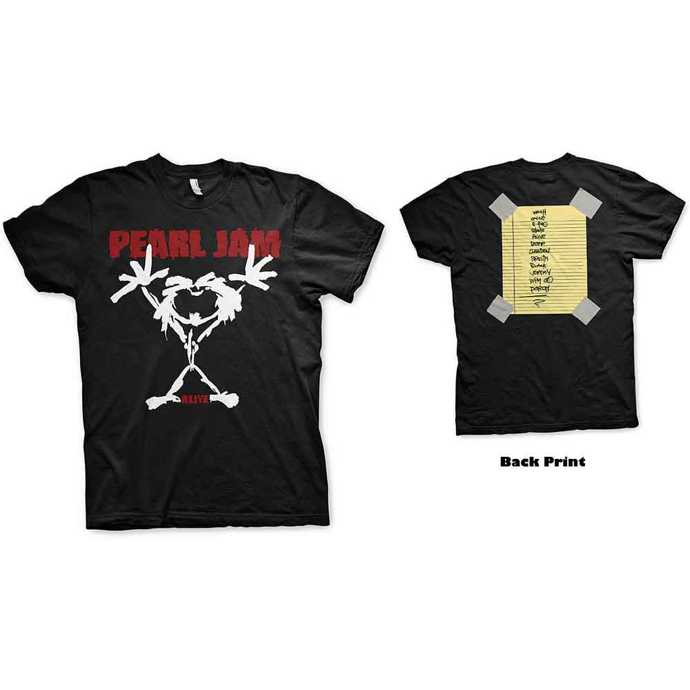 Pearl Jam - Stickman | T-Shirt Black