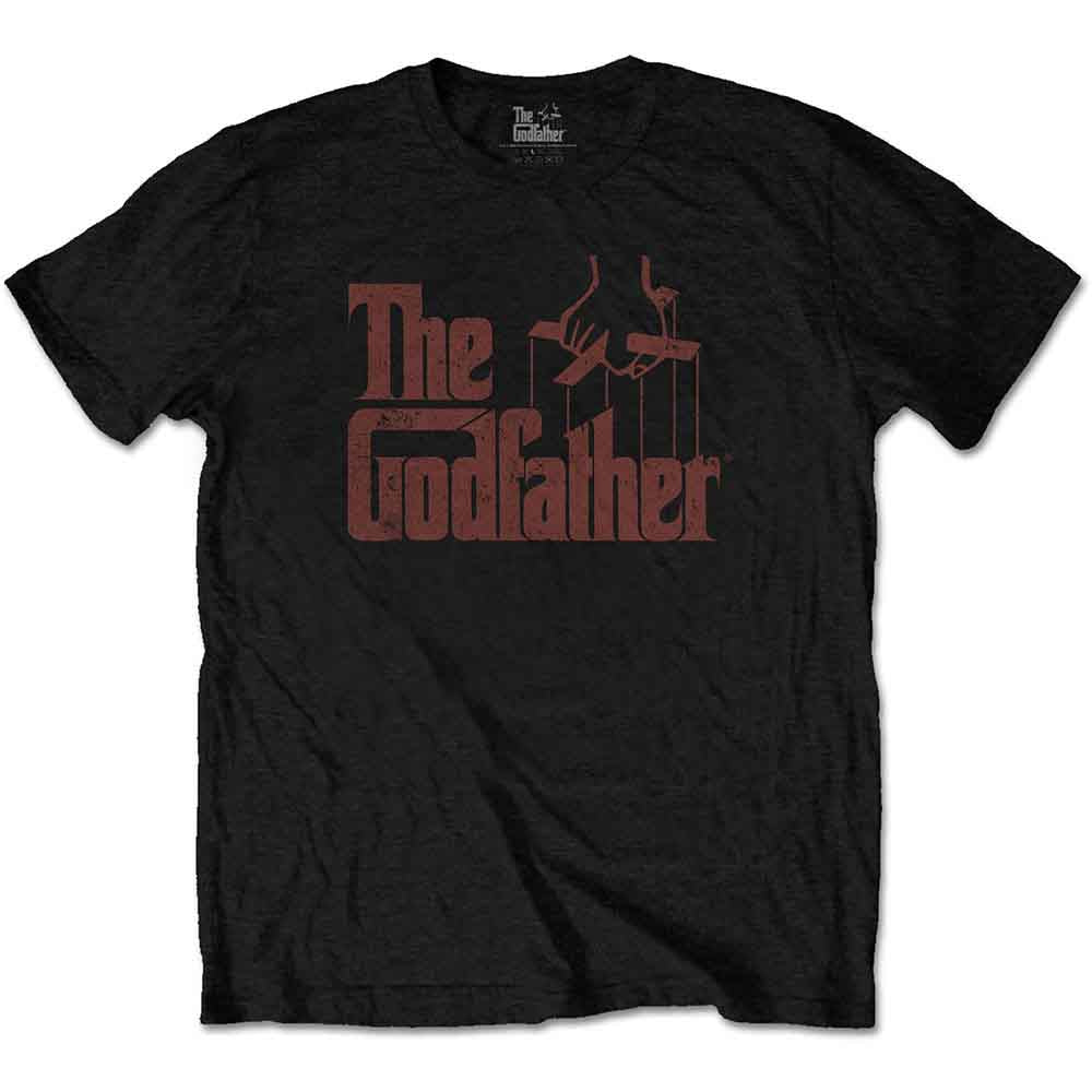The Godfather - Logo Brown | T-Shirt Black