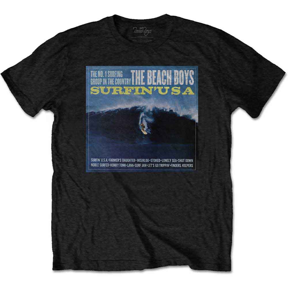 The Beach Boys - Surfin' USA | T-Shirt Black