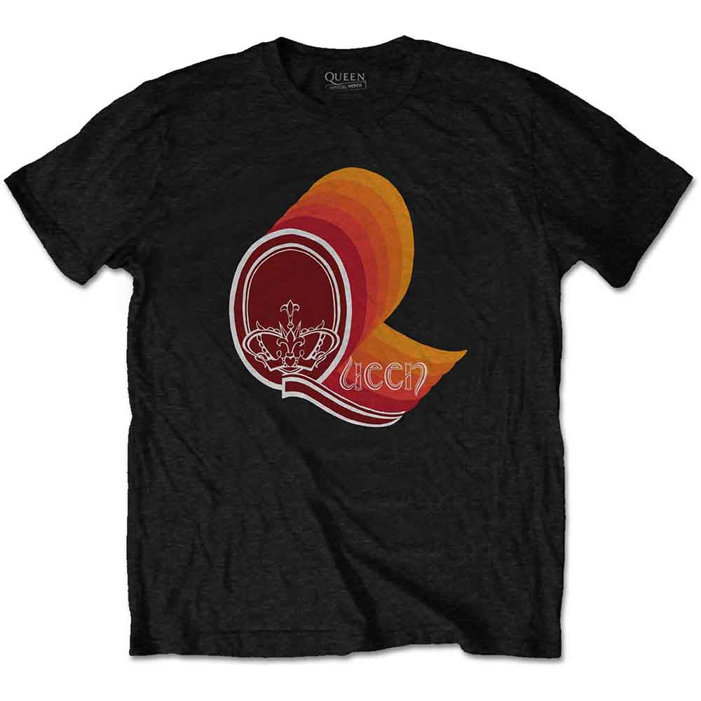 Queen - Retro Logo | T-Shirt Black