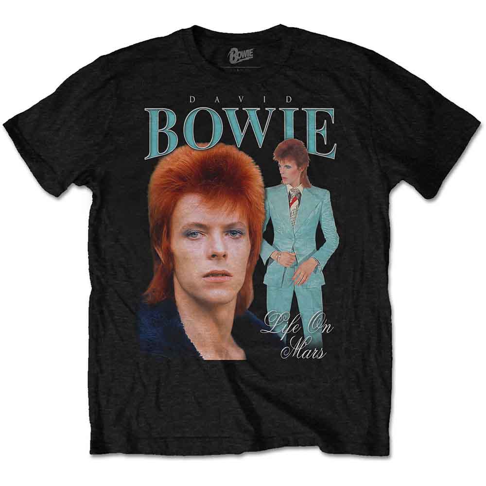 David Bowie - Life on Mars Homage | T-Shirt Black