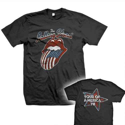 The Rolling Stones - Tour of America 78 | T-Shirt Black