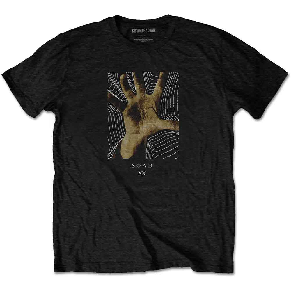 System Of A Down - 20 Years Hand | T-Shirt Black
