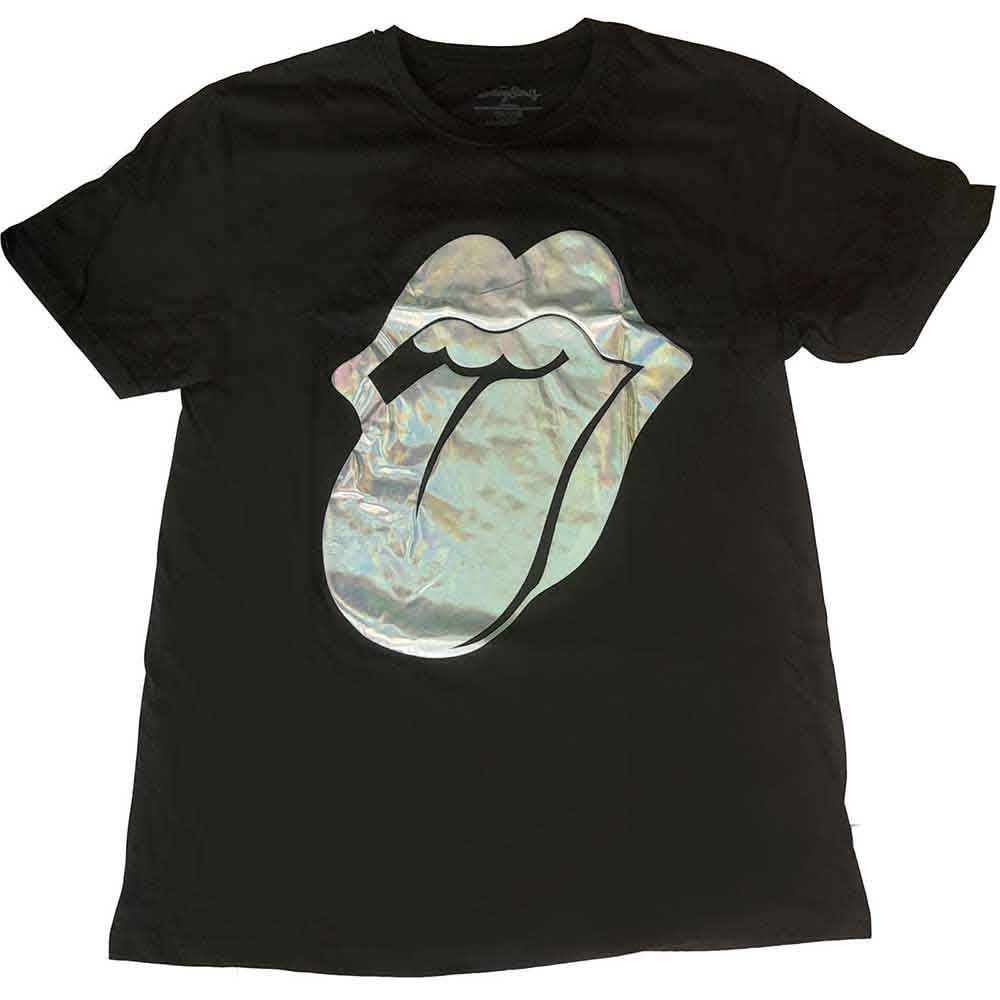 The Rolling Stones - Foil Tongue | T-Shirt Black