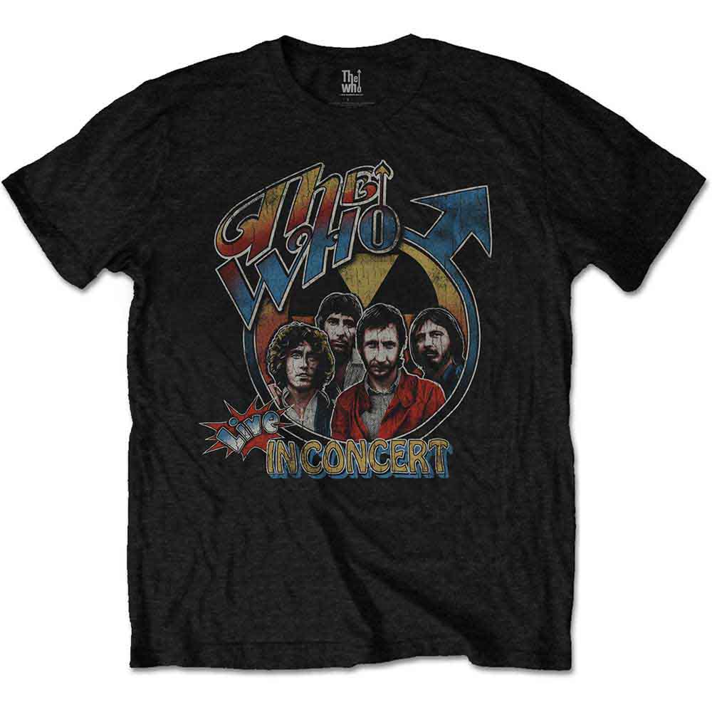The Who - Live in Concert | T-Shirt Black