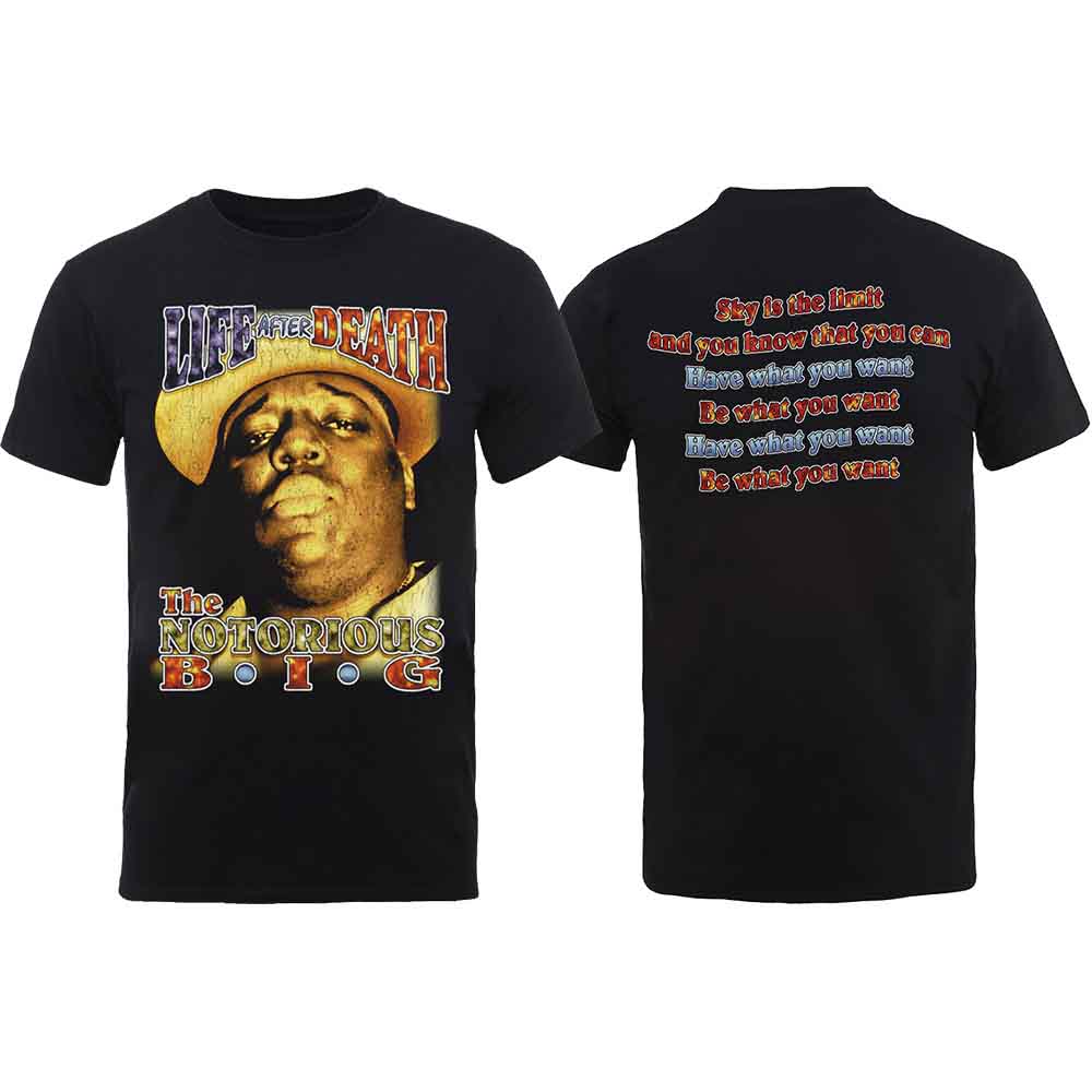 Biggie Smalls - Life After Death | T-Shirt Black