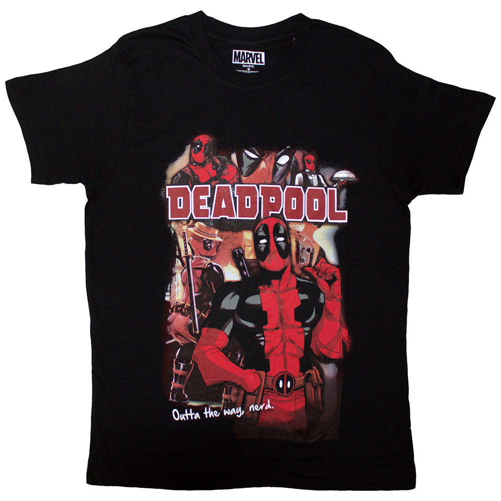 Marvel Comics | Deadpool Outta The Way Nerd | Black