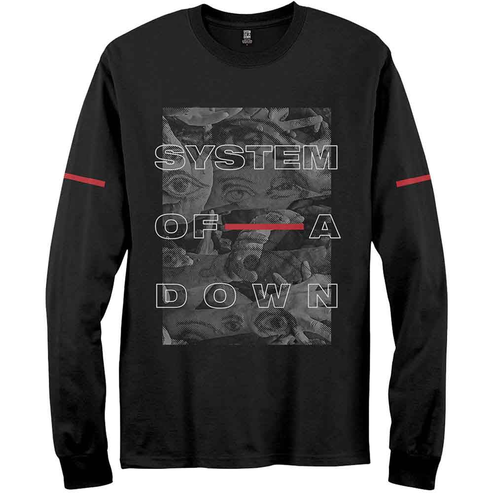 System Of A Down - Eye Collage | T-Shirt Black