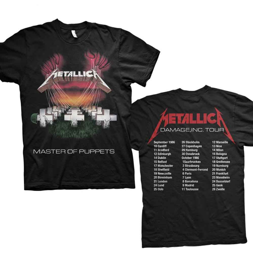 Metallica | Master of Puppets European Tour '86. |