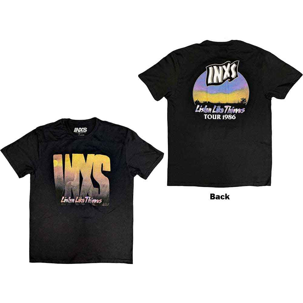 INXS - Listen Like Thieves Tour | T-Shirt Black