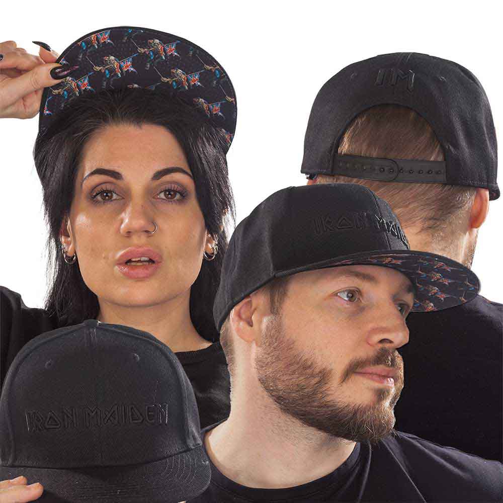 Iron Maiden - Logo & Trooper | Hat Black