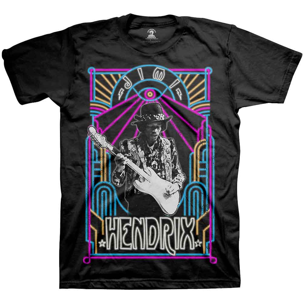 Jimi Hendrix - Electric Ladyland Neon | T-Shirt Black