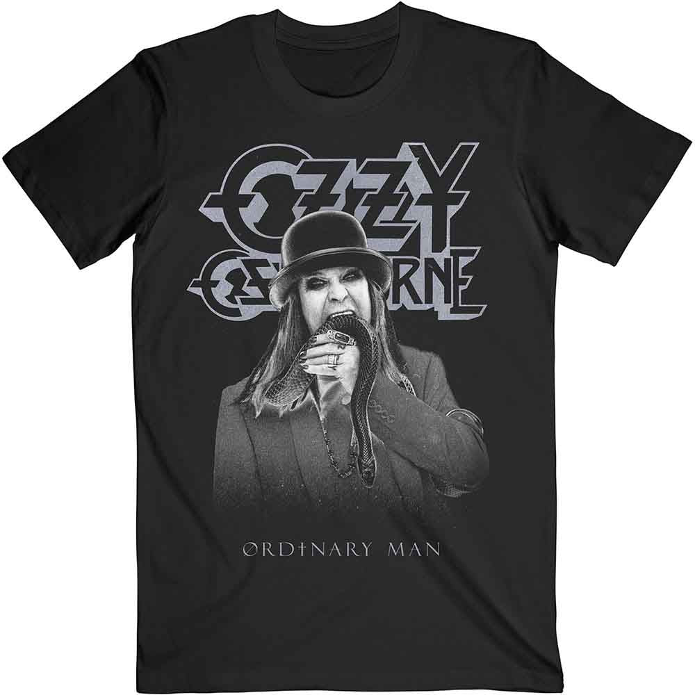 Ozzy Osbourne - Ordinary Man Snake Rayograph | T-Shirt Black