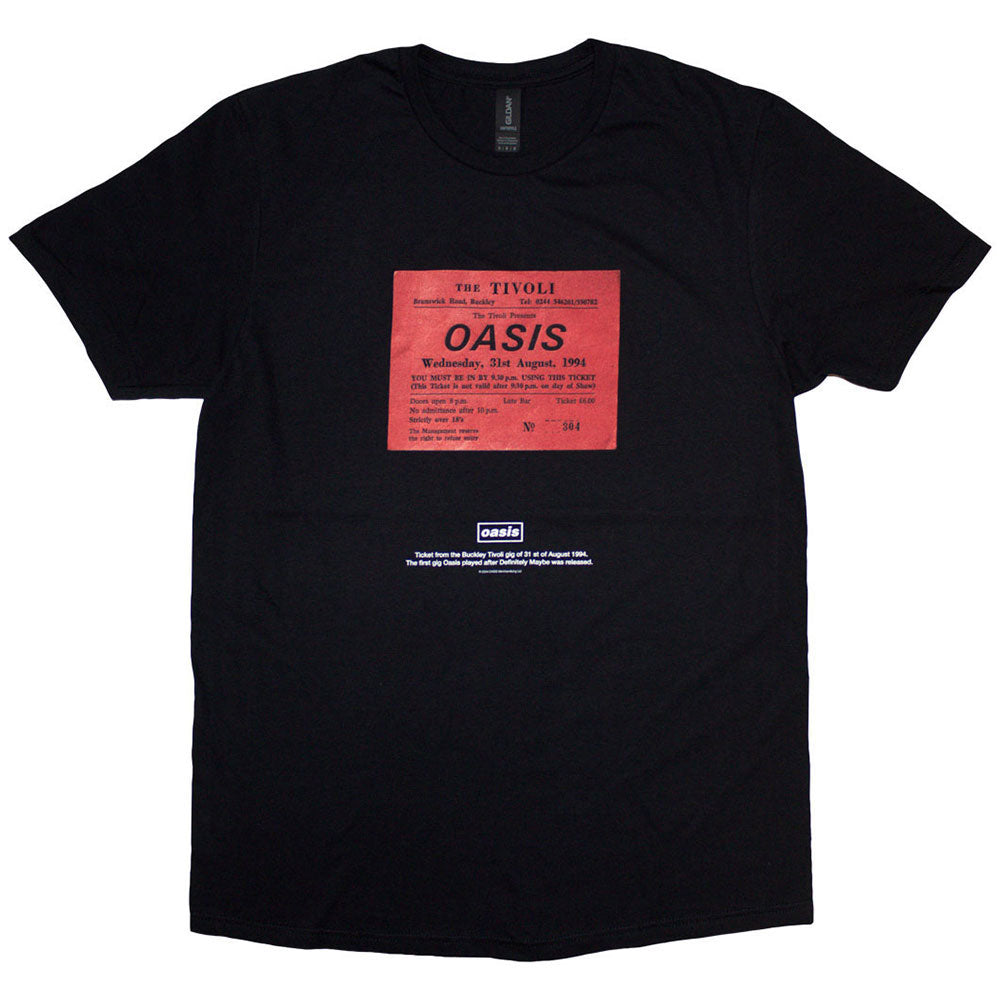 Oasis | Definitely Maybe Ticket Stub | Black