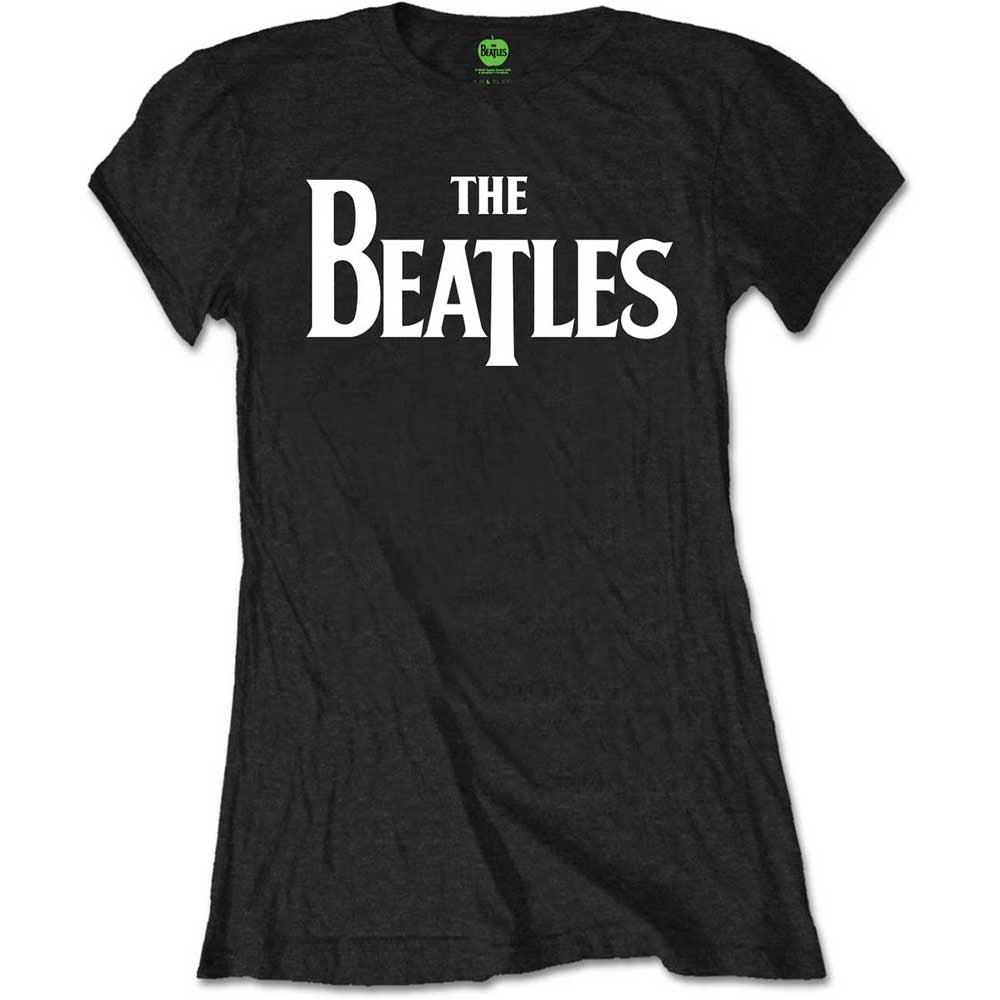The Beatles - Drop T Logo | T-Shirt Black