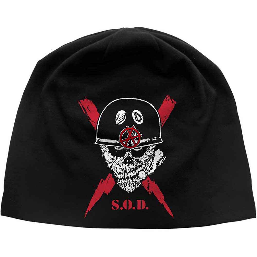 Stormtroopers of Death - Scrawled Lightning JD Print | Hat Black