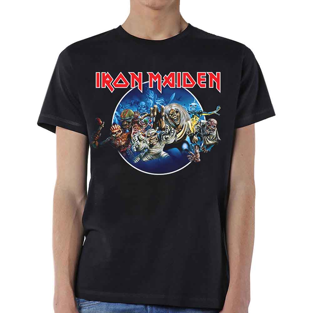 Iron Maiden - Wasted Years Circle | T-Shirt Black