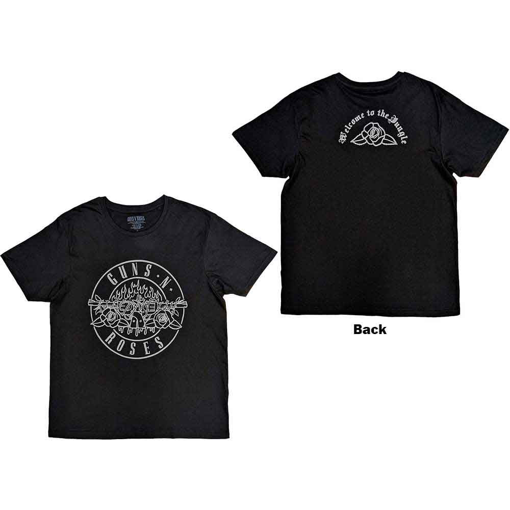 Guns N' Roses - Classic Bullet Mono | T-Shirt Black