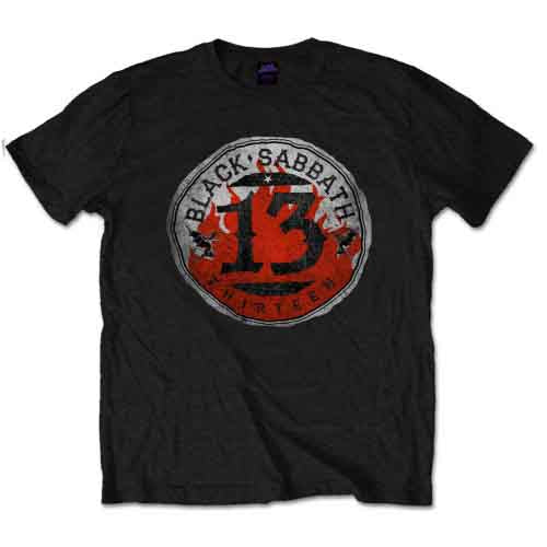Black Sabbath - 13 Flame Circle | T-Shirt Black