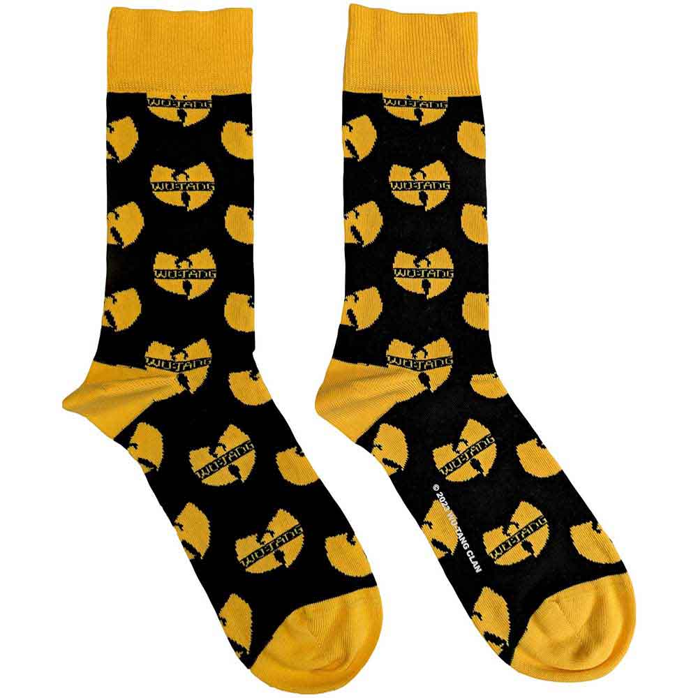 Wu-Tang Clan - Logo Repeat | Socks Black