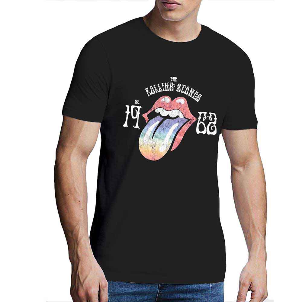 The Rolling Stones | Sixty Rainbow Tongue '62 | Black