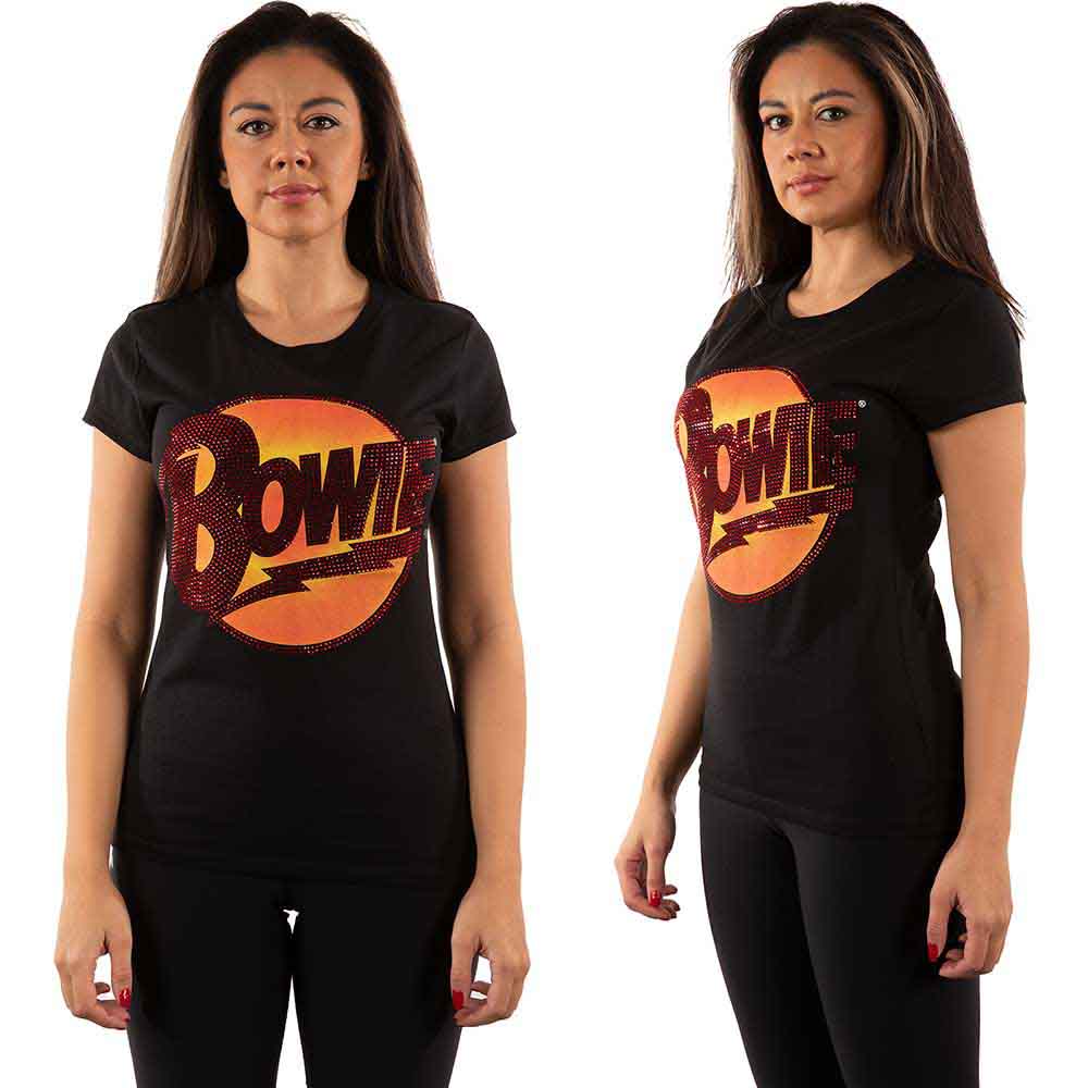 David Bowie - Diamond Dogs Logo | T-Shirt Black
