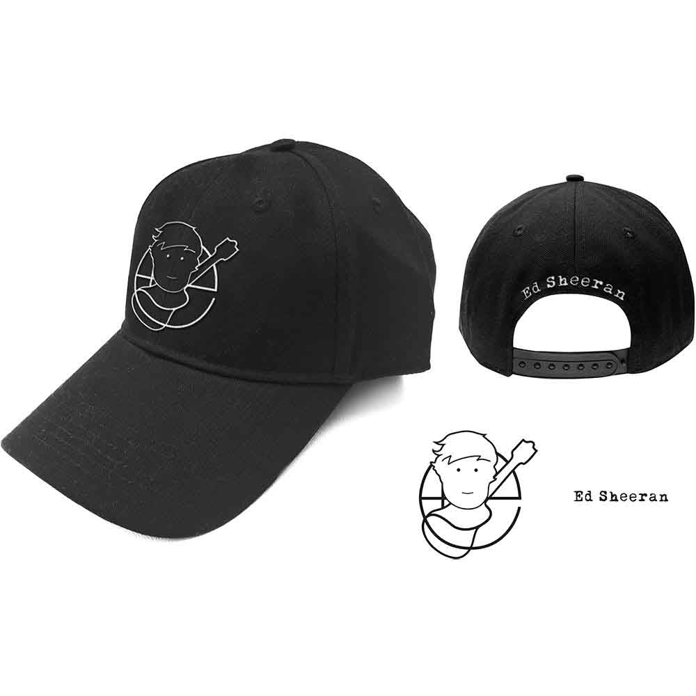 Ed Sheeran - Pictogram | Hat Black