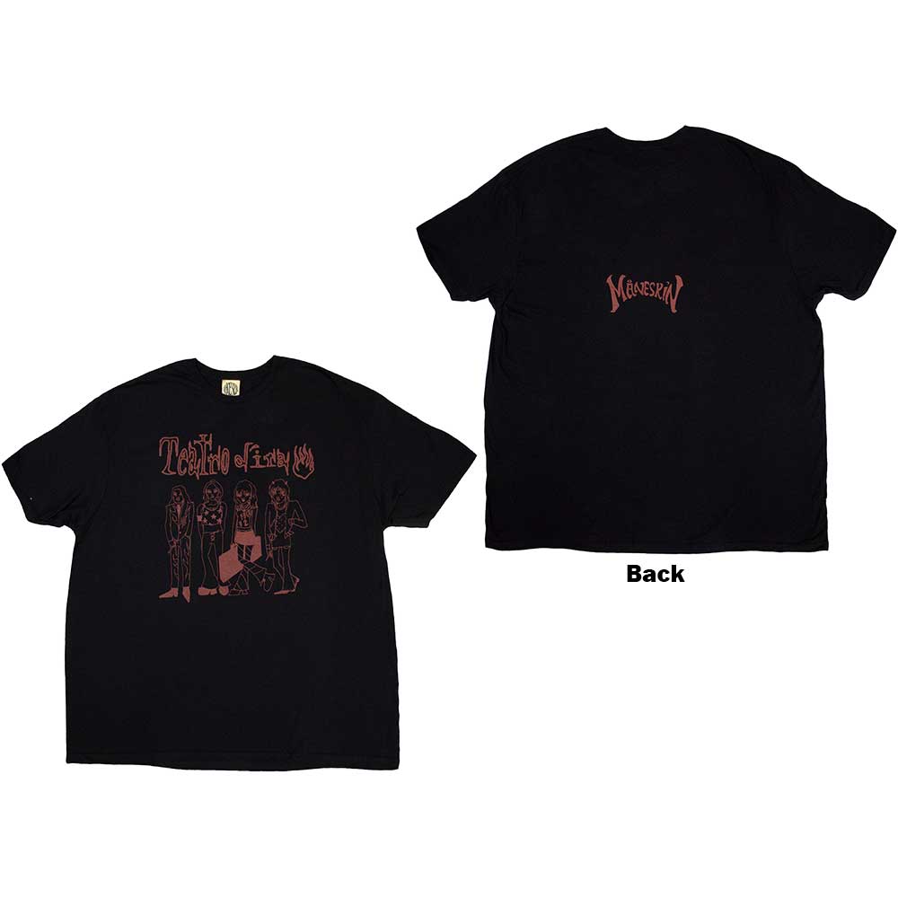Maneskin - Teatro d'ira Doodles | T-Shirt Black