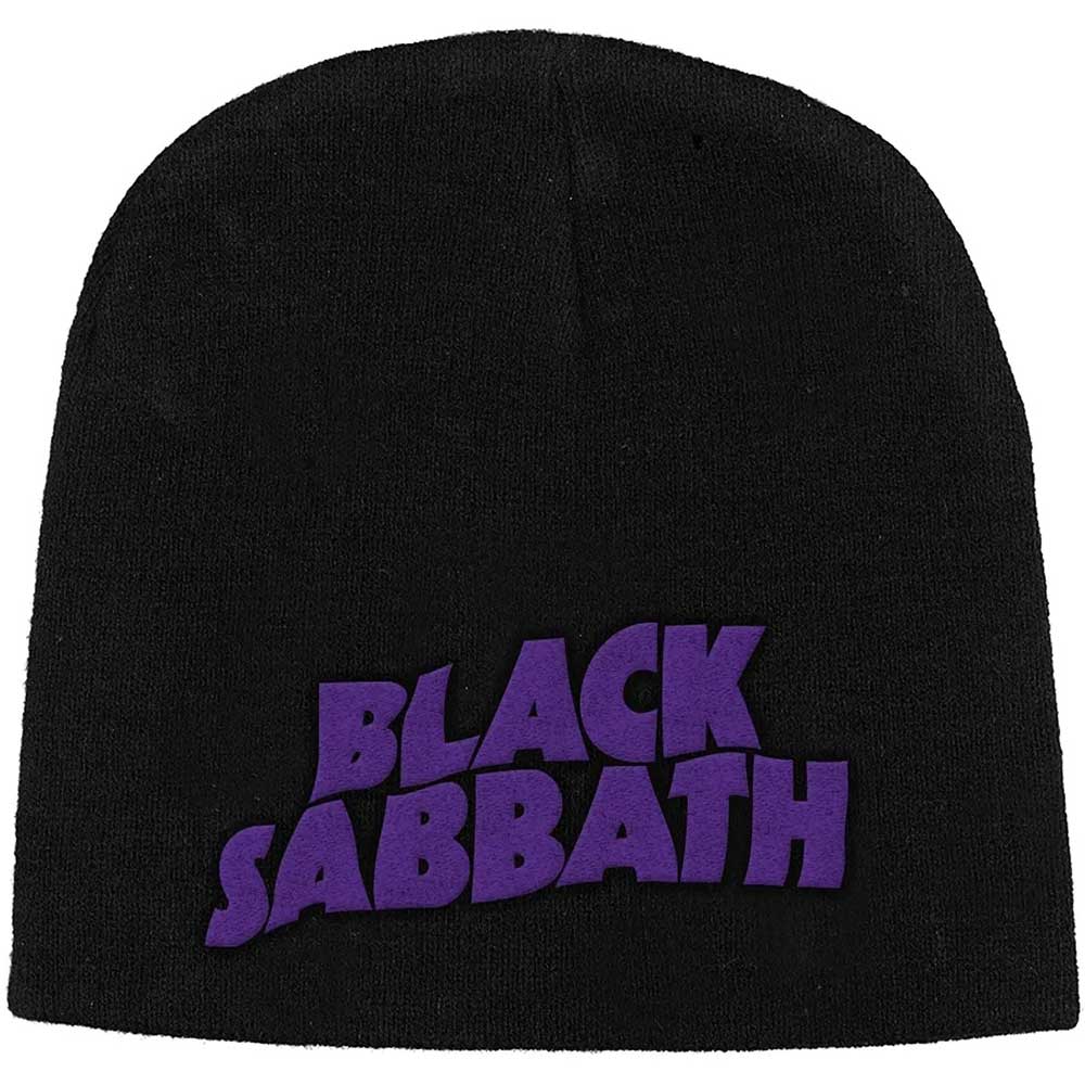 Black Sabbath - Purple Logo | Hat Black
