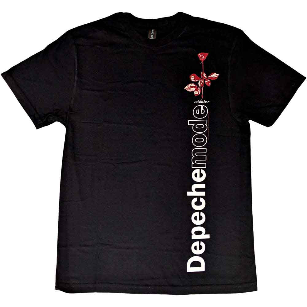 Depeche Mode - Violator Side Rose | T-Shirt Black