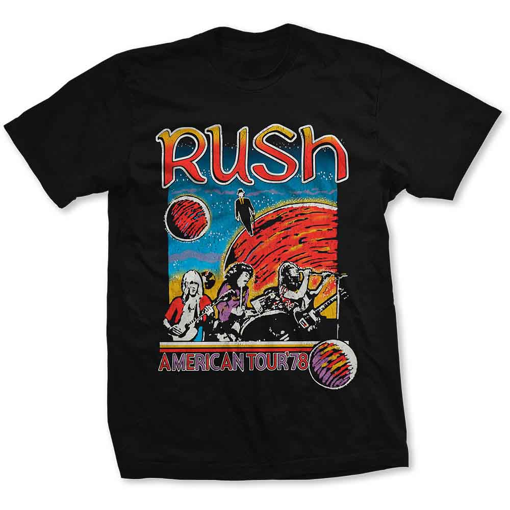 Rush - US Tour 1978 | T-Shirt Black
