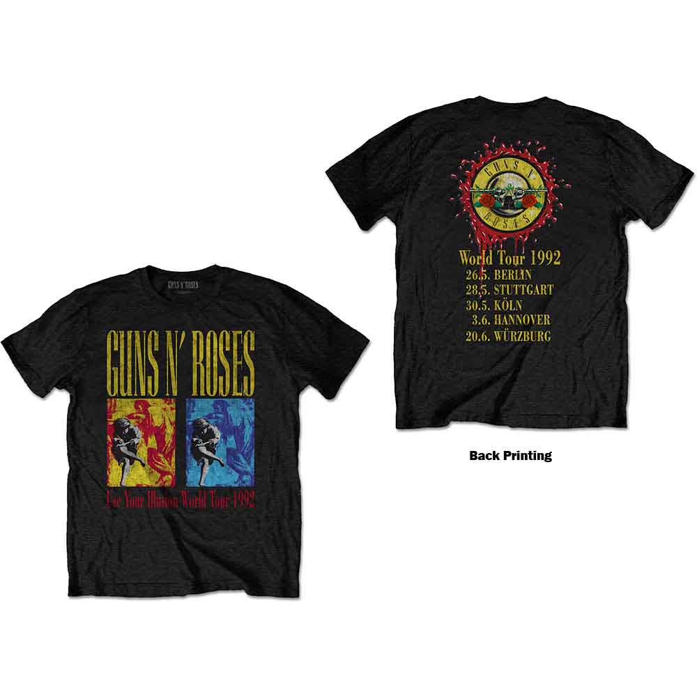 Guns N' Roses - Use Your Illusion World Tour | T-Shirt Black
