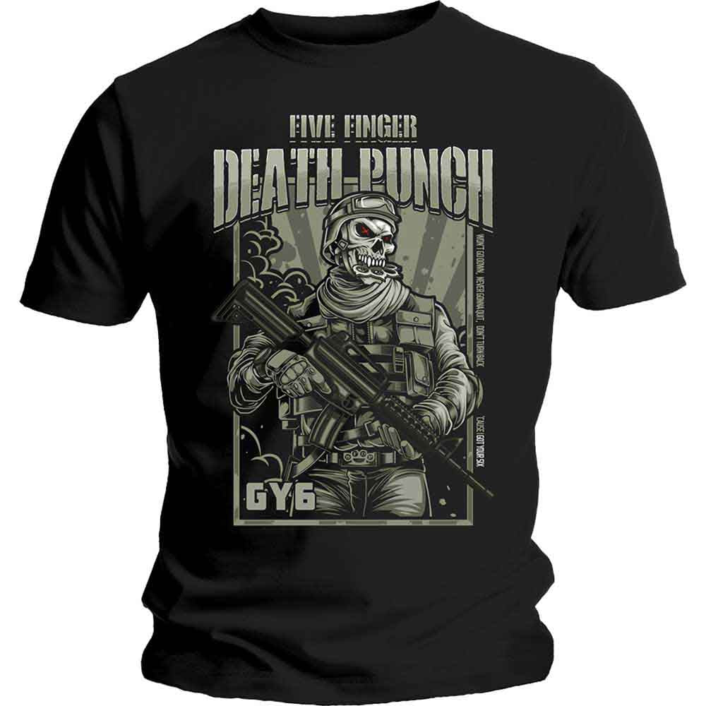 Five Finger Death Punch - War Soldier | T-Shirt Black