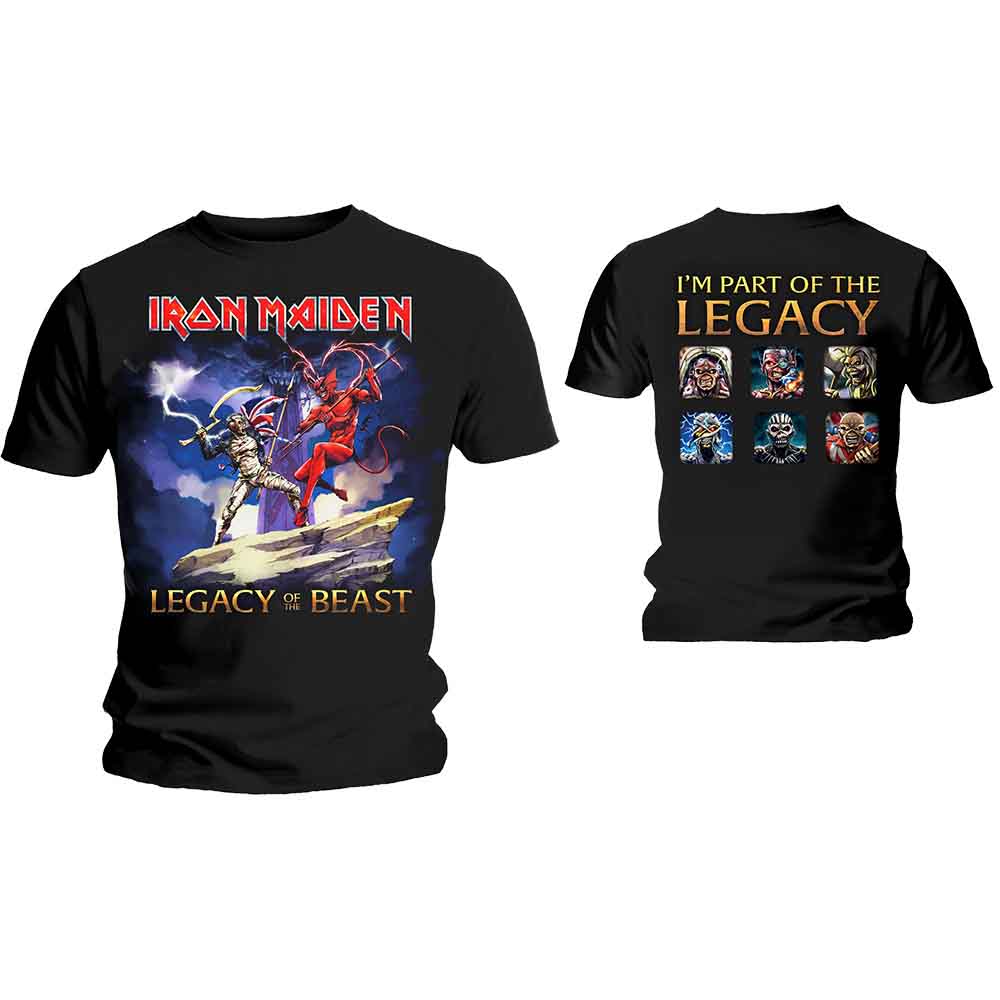 Iron Maiden - Legacy Beast Fight | T-Shirt Black