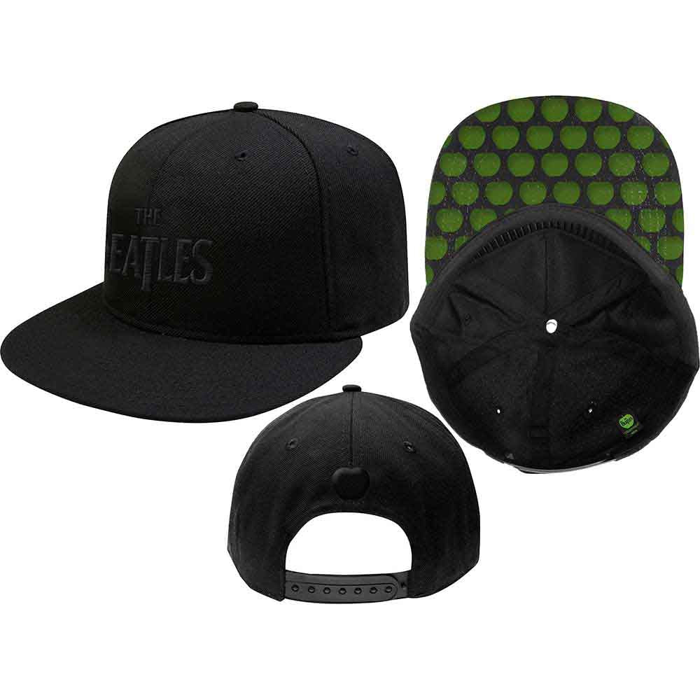 The Beatles - Drop T Logo | Hat Black