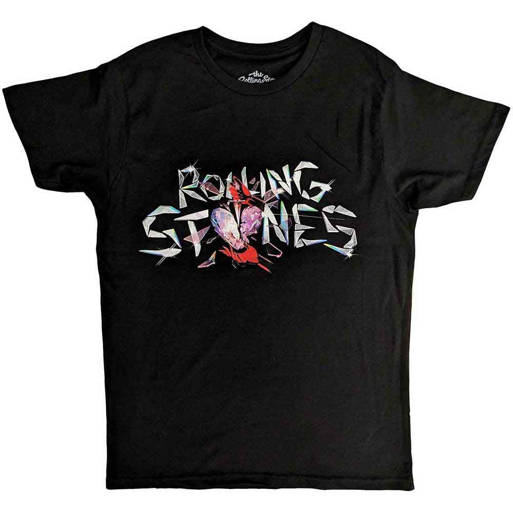 The Rolling Stones - Hackney Diamonds Glass Logo | T-Shirt Black