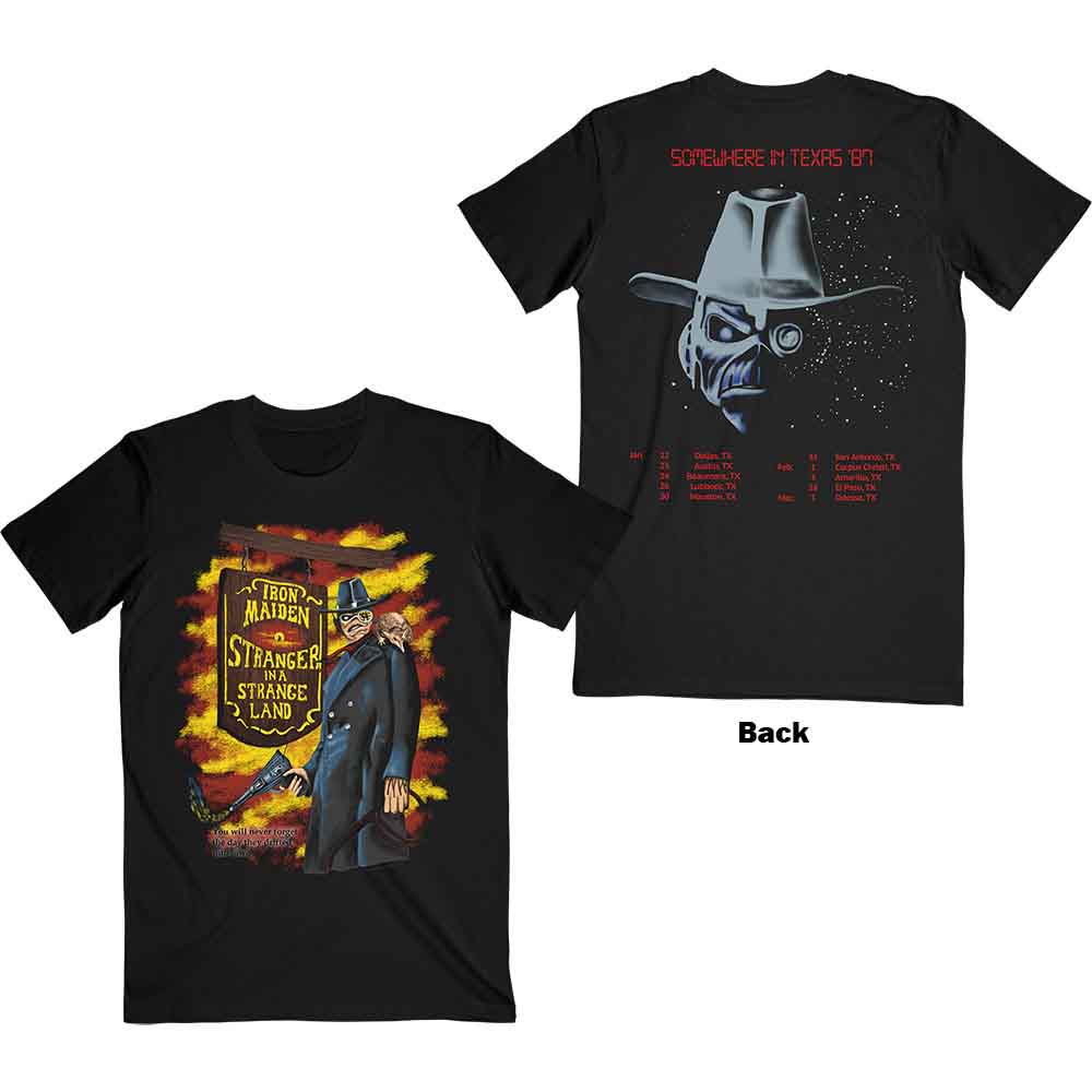 Iron Maiden - Stranger In A Strange Land | T-Shirt Black