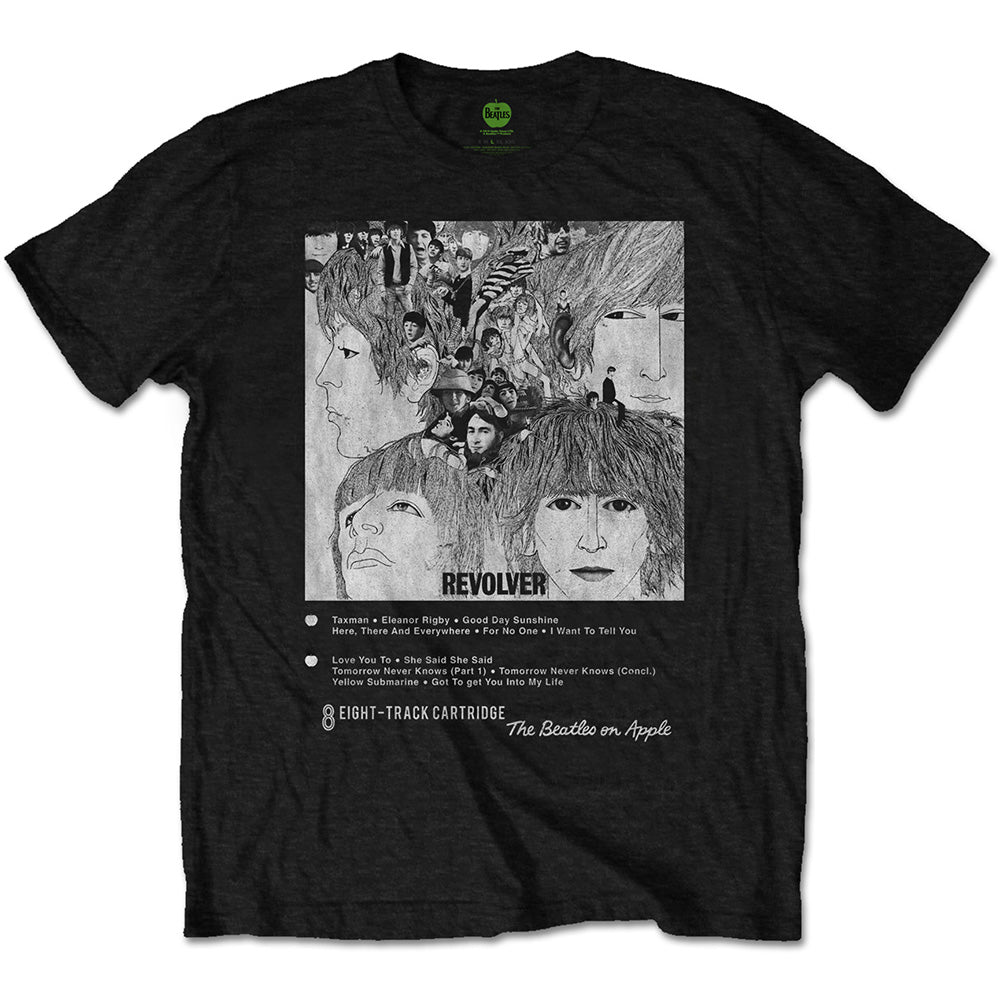 The Beatles - Revolver 8 Track | T-Shirt Black