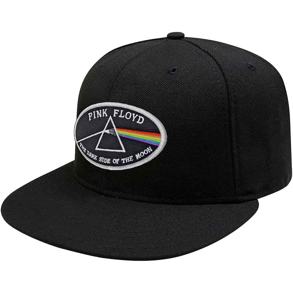 Pink Floyd - The Dark Side of the Moon White Border | Hat Black