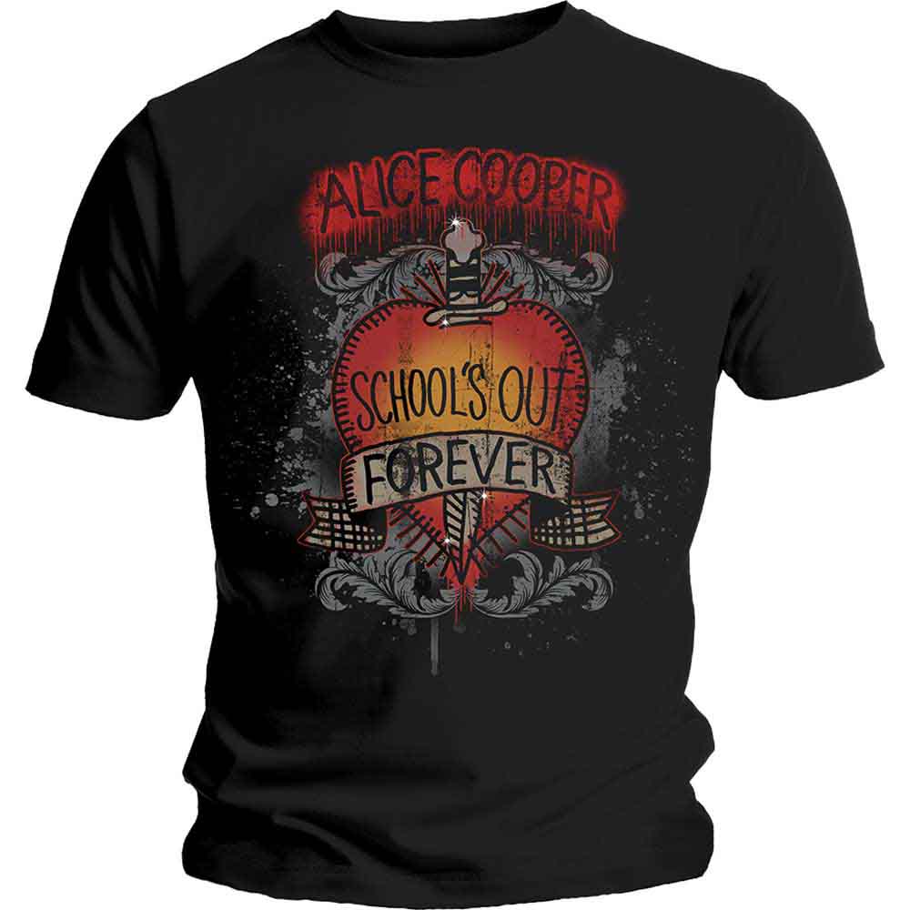 Alice Cooper - Schools Out Dagger | T-Shirt Black