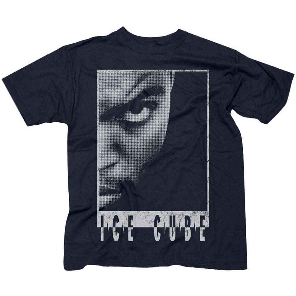 Ice Cube - Half Face | T-Shirt Black