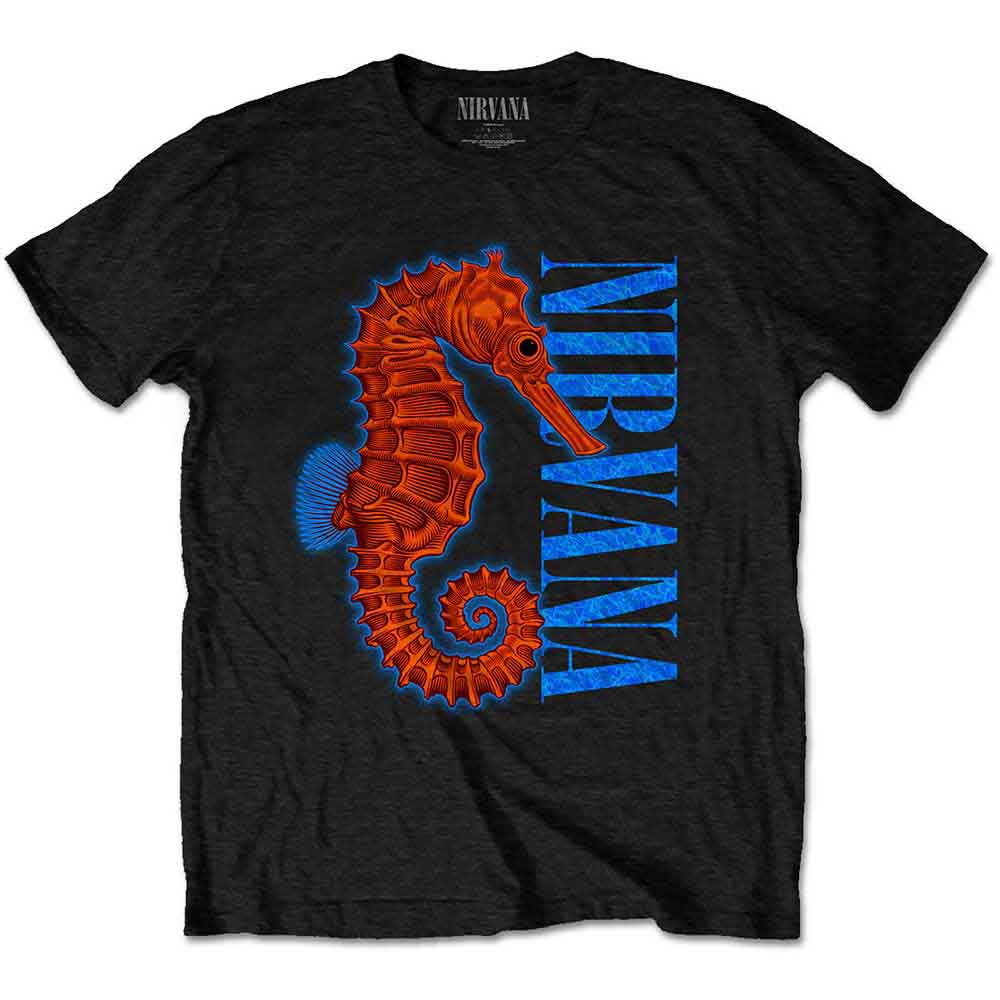 Nirvana - Seahorse | T-Shirt Black